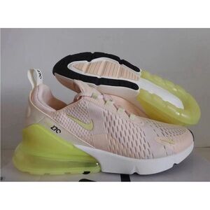 Nike air Max 270 Women's Size 10 Guava Ice/Life Lime-Black-Sail AH6789-802
